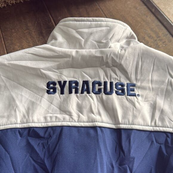 NWT Men’s 58 Sports Syracuse University Full Zipper Jacket Blue Medium‎ - Picture 12 of 13